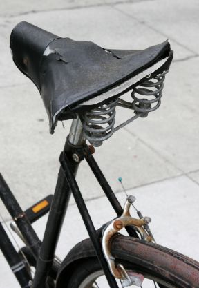 Old Bicycle Seat